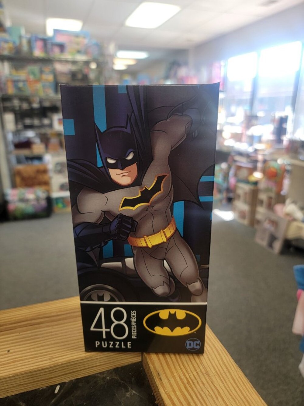 Batman 48-Piece Puzzle For Kids & Collectors 11"x15" Completed Size Official DC